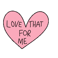 Heart Love That Sticker