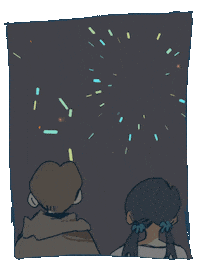 Fireworks Cinta Sticker by Xbox