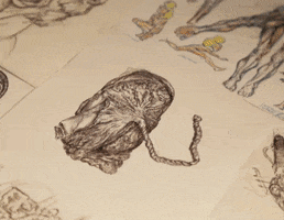 animation moving GIF by Alex Boya