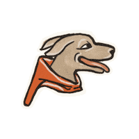 Dog Smile Sticker by Yaza Games