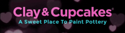 ClayAndCupcakes clayandcupcakes potterypainting GIF