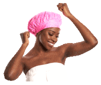 Relaxed Celebration Sticker by TIARA Shower Cap®