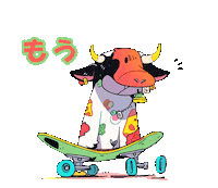 Oh No Skateboard Sticker