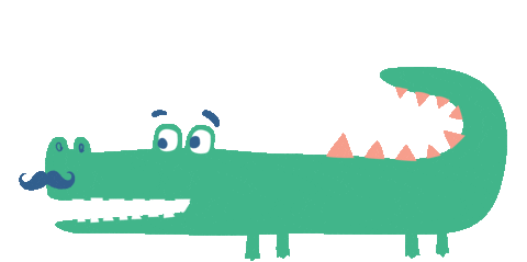 Jacare Sticker by Tip Top