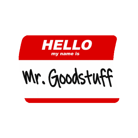 Kettle Corn Hello Sticker by Mr. Goodstuff