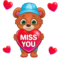 Missing Miss You Sticker by Lucas and Friends by RV AppStudios