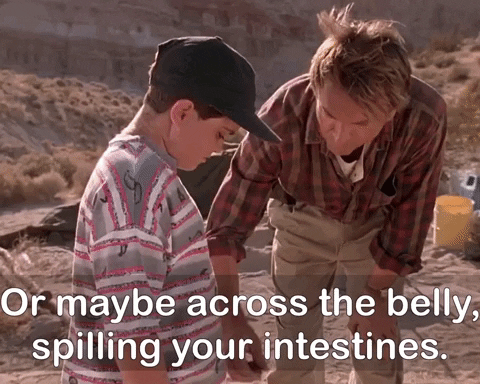 donko jurassic park sam neill youre still alive when they eat you GIF