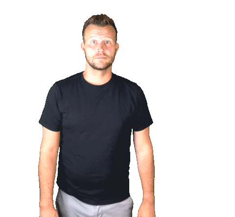 Shrug Sticker by Andrew Jevin - Compass