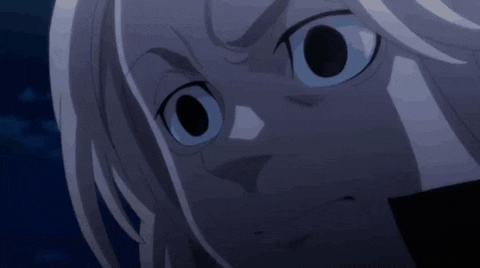 hatenax3 giphyupload anime audience mikey GIF