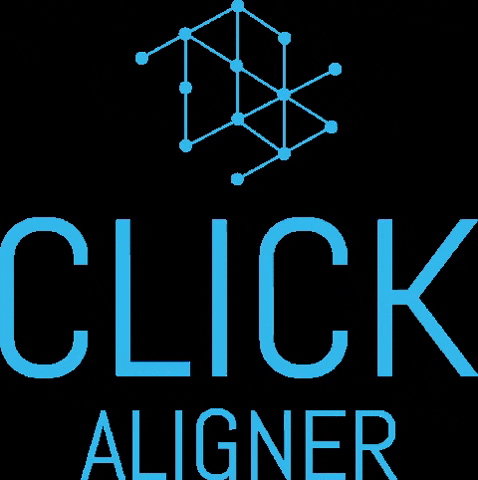Clickaligner giphygifmaker click invisalign orthodontics GIF
