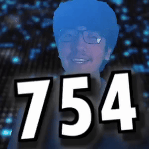 754