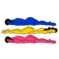 3p colorspaceman Sticker by WAO