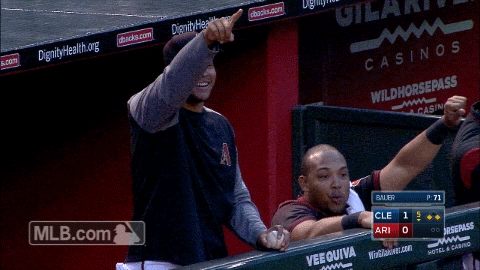 tomas celebrate GIF by MLB