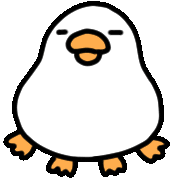 Weishasha sport run duck run away Sticker