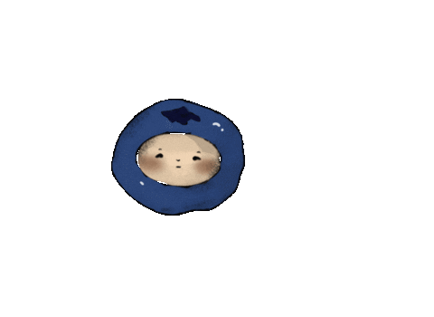 Wink Fruit Sticker