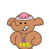 I Know Yes Sticker by DINOSALLY
