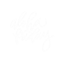 Friday Aloha Sticker