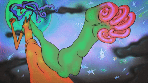 Dance Party GIF by Nice Try Collective