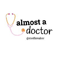 Doctor Medizinstudium Sticker by MEDBREAKER