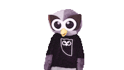 Mascot Whatever Sticker by Hootsuite