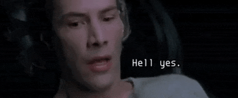 mikeharris matrix neo hell yes GIF