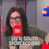 Cabaret Roberta GIF by RDS 100% Grandi Successi