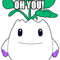 Pleased Love You Sticker by Magic Eden