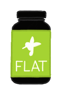 Hum Flatter Me Sticker by humnutrition