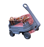 Beach Day Sticker by Burleigh Wagon