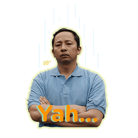 film yah Sticker by Keluarga Cemara