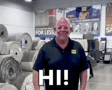 Flooring Hello GIF by Floor Trader of Tacoma