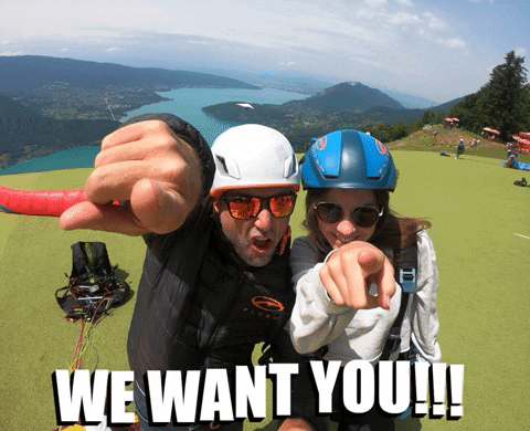 Flyeoparapente giphygifmaker paragliding parapente annecy GIF