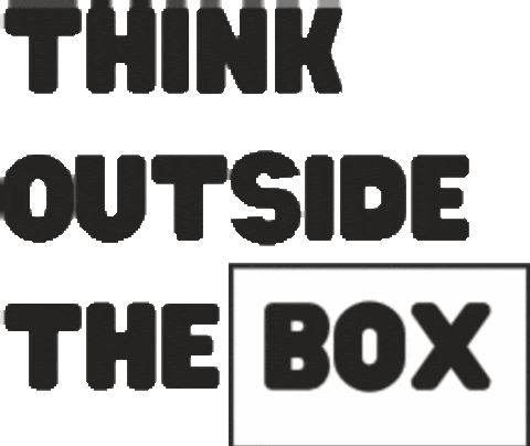 Thinking Box Sticker by Inednet