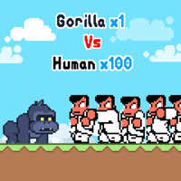 8 Bit Fight GIF