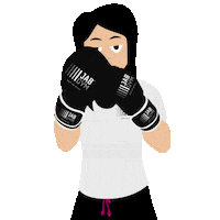 JabGym_BN gym boxing impact jab Sticker