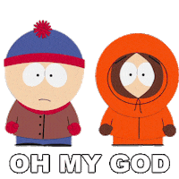 Stan Marsh Omg Sticker by South Park