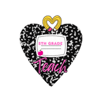 Abc Teach Sticker by Latisha Greene