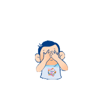 cussonsbabykids anak bayi ceria bermain Sticker