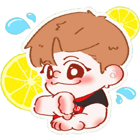 Dance Lemon Sticker