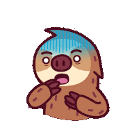Scared Boo Sticker by Sloooths