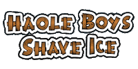 HBShaveIce shaved ice shave ice haole boys shave ice hbshaveice Sticker