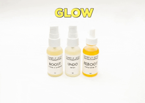 Naturalskincare Glowingskin GIF by Simply Jess Skincare