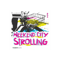 thrushharth city cycling bicycle commuter bike Sticker