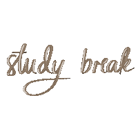 Sparkle Studying Sticker