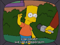 bart simpson deal with it GIF