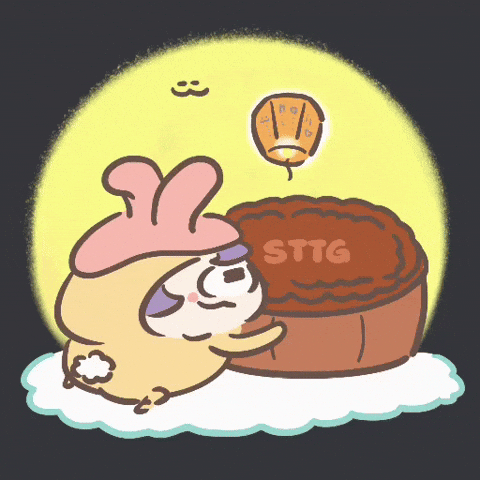 Mooncake Eat GIF