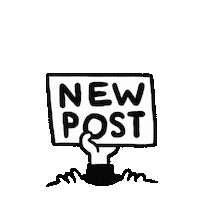 New Post Sticker