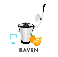 eurocompl juice raven sok agd Sticker