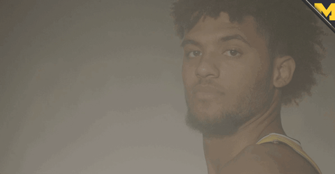 Go Blue College Basketball GIF by Michigan Athletics