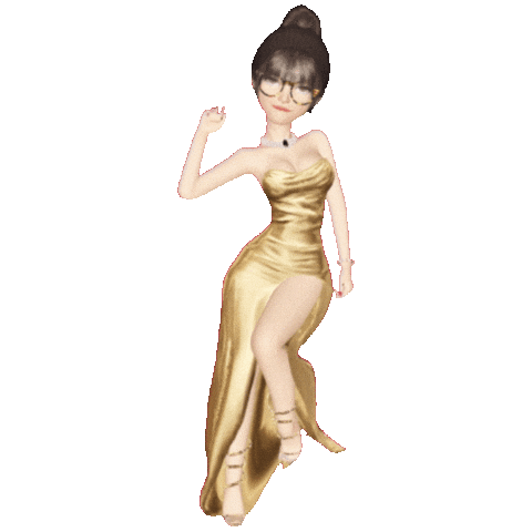 Girl Sticker